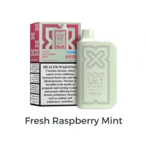buy pod salt nexus 6000 fresh raspberry mint