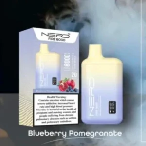 Buy Nerd Fire 8000 Puffs Blueberry Pomegrante