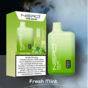 Buy Nerd Fire 8000 Puffs Fresh Mint