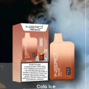 Buy Nerd fire 8000 puffs cola ice
