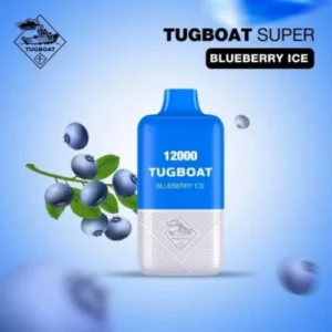 Buy Tugboat Super 12000 Blueberry ice disposable vape