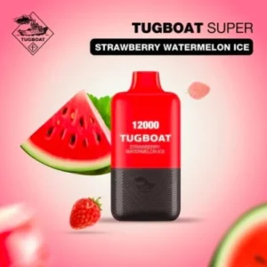 Buy Tugboat super 12000 Strawberry Watermelon ice disposable vape