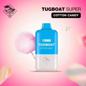Buy Tugboat Super 12000 Cotton Candy Disposable Vape
