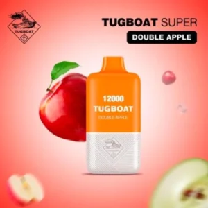 Buy Tugboat Super 12000 Double Apple Disposable Vape