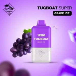 Buy Tugboat Super 12000 Grape ice Disposable Vape