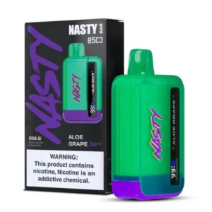 Buy Nasty Bar 8000 Aloe Grape in Dubai