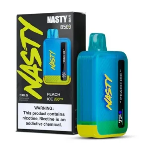 Buy Nasty Bar 8000 Peach ice in Dubai