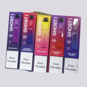 Buy Zero Nicotine Ghost Pro 3500 Puffs Disposable Vape in dubai