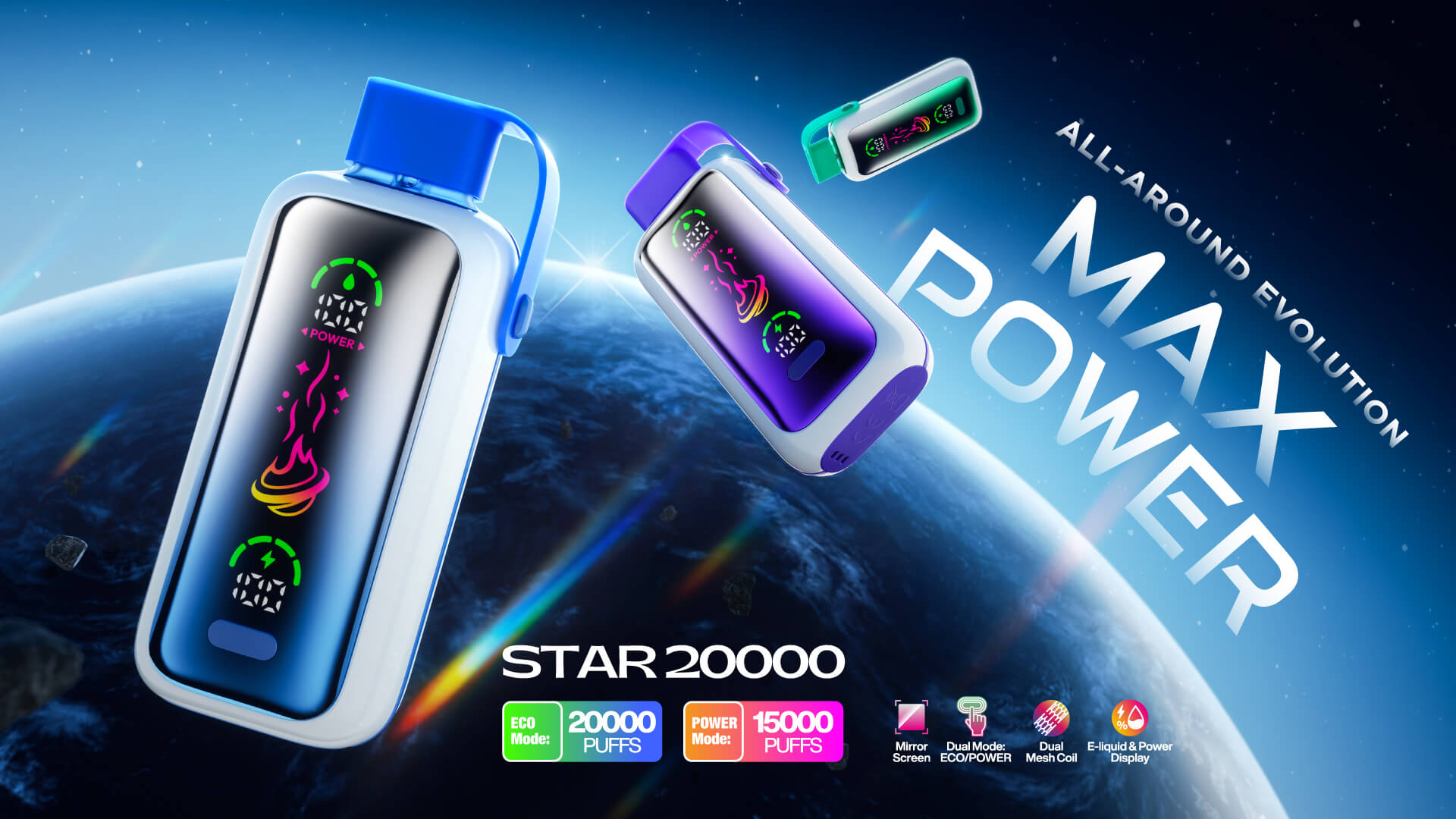 Vozol Star 20000 Puffs Disposable Vape Device