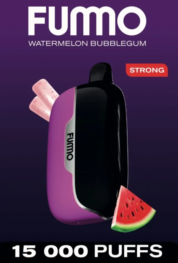 fummo power 15k puffs watermelon bubblegum