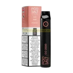 buy podsalt go 2500 puffs peach ice