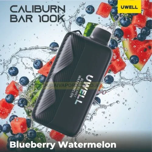 Uwell Caliburn Bar 100K Puffs Disposable Vape 2 uwell-caliburn-bar-100000-puffs blueberry watermelon